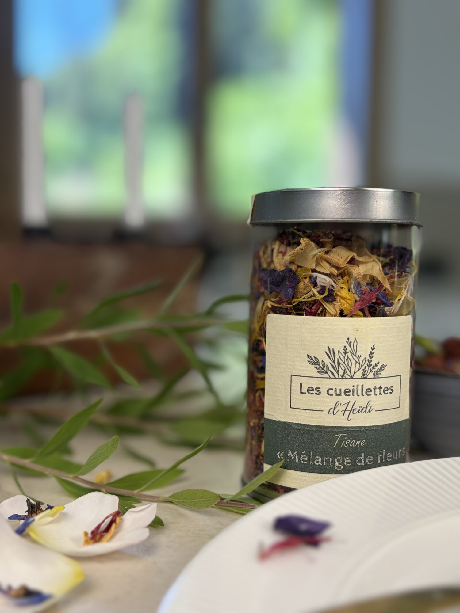 Tisane mélange de fleurs Les cueillettes d'Heidi